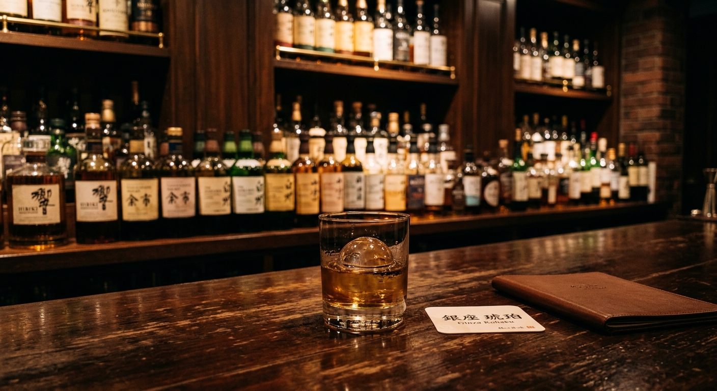 銀座・日比谷の二軒目に。ウイスキーバーおすすめ3選【実際に行った人のレビュー】